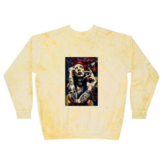 Discover Marilyn Manson Blast Sweatshirts