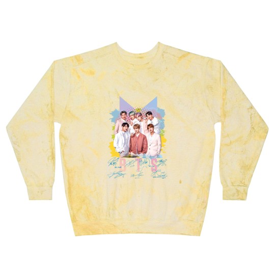 Discover Bangtan Boys Blast Sweatshirts, Bangtan Boys Group Members signature Blast Sweatshirts