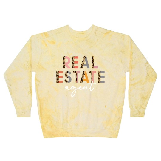 Discover REAL ESTATE AGENT Blast Sweatshirts