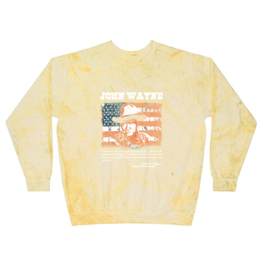 Discover John Wayne - Awesome John Wayne american flag te Blast Sweatshirts
