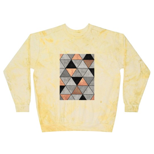 Discover Concrete and Copper Triangles 2 - Triangle - Blast Sweatshirts
