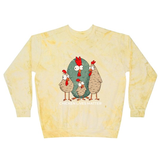 Discover CHICKEN LIVES MATTER Blast Sweatshirts