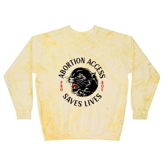 Discover Abortion Access Saves Lives Blast Sweatshirts, Pro Choice Blast Sweatshirts, Reproductive Rights Blast Sweatshirts