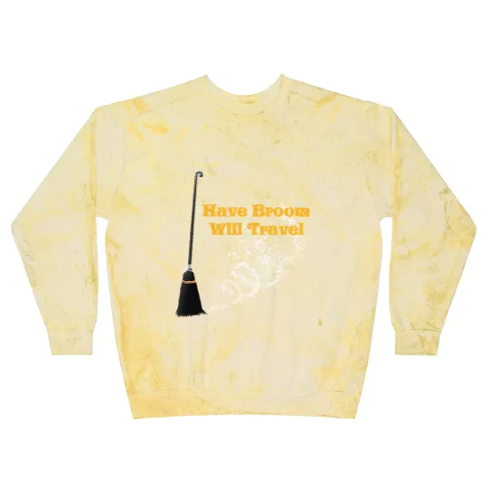 Discover Funny Have Broom Will Travel Halloween Blast Sweatshirts