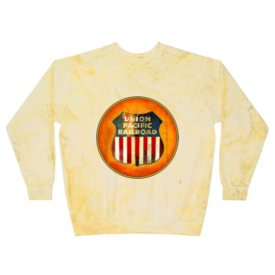 Discover Union Pacific Railroad - Badge - Railroad - Blast Sweatshirts