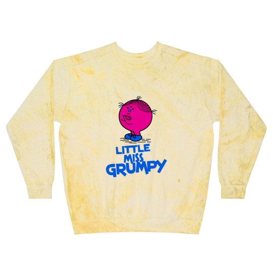 Discover angry little Miss Grumpy Blast Sweatshirts