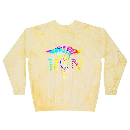 Discover Lovely Rn Registered Nurse Tie Dye Lovely Rn Registered Nurse Tie Dye Blast Sweatshirts