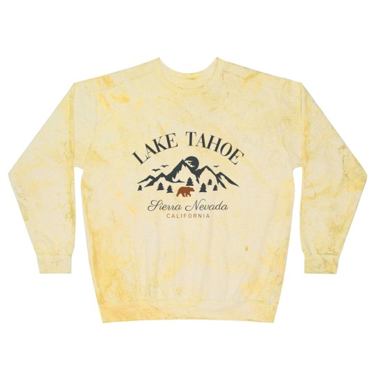 Discover Lake Tahoe Blast Sweatshirts