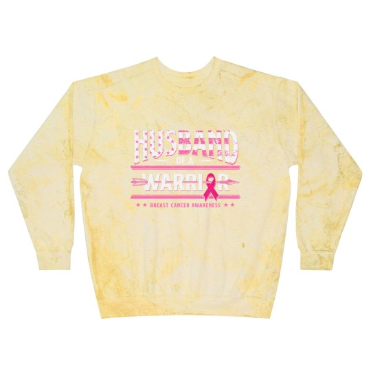 Discover Husband Of A Warrior Breast Cancer Awareness Support Squad Blast Sweatshirts