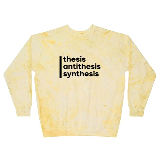 Discover [Hegel]Thesis, Antithesis, Synthesis Blast Sweatshirts