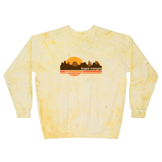 Discover Bryce Canyon 70s Retro Tourist Souvenir - Bryce Canyon - Blast Sweatshirts
