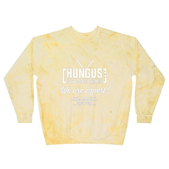 Discover Hungus TV & Cable Repair Blast Sweatshirts