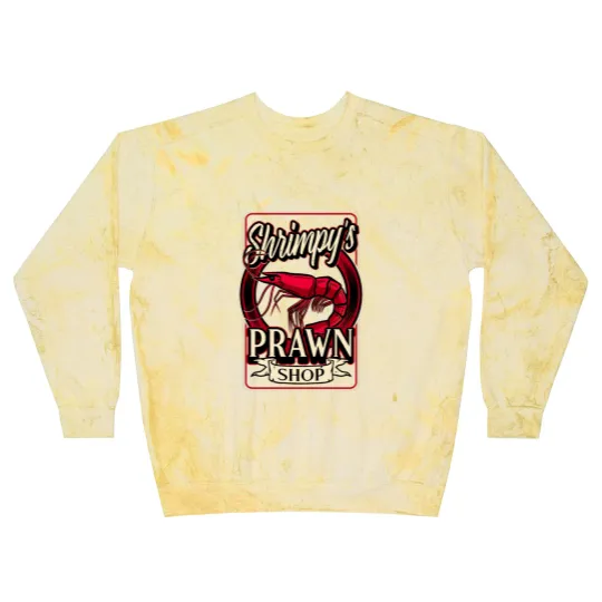 Discover Shrimpy's Prawn Shop Logo. Pawn Shop Prawn Pun Blast Sweatshirts
