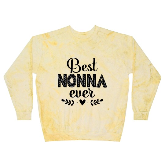 Discover Best Nonna Ever Grandma - Nonna - Blast Sweatshirts