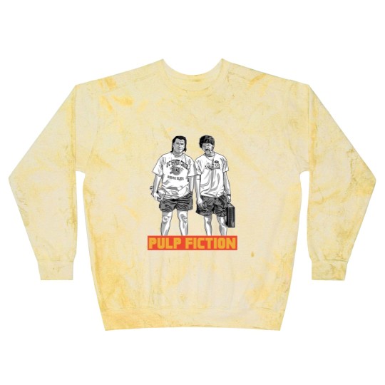Discover Pulp Fiction Jules and Vincent Blast Sweatshirts, Quentin Tarantino Blast Sweatshirts