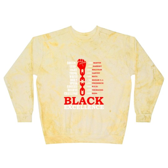 Discover Black Excellence, Black AF Blast Sweatshirts