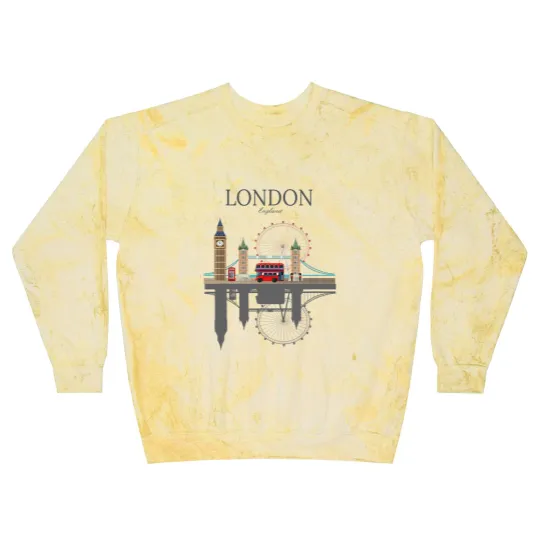 Discover London Souvenir City Vintage British UK Blast Sweatshirts