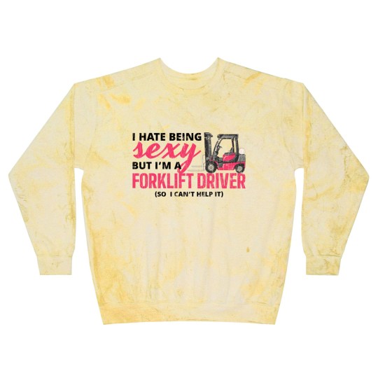 Discover Forklift Driver Apparel Forklift Operator Funny Gift Blast Sweatshirts