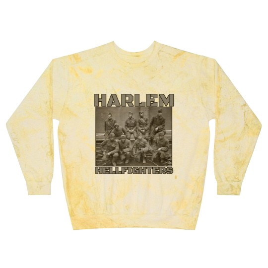 Discover Black Military History USA Black History Harlem Hellfighters Blast Sweatshirts
