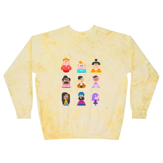 Discover Duolingo Characters   Classic Blast Sweatshirts Blast Sweatshirts