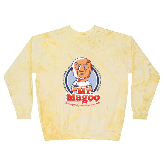 Discover Mr. Magoo as Mr. Clean Blast Sweatshirts