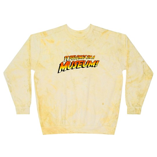 Discover It Belongs In A Museum! Blast Sweatshirts