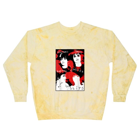 Discover the slits band punk rock distressed colorful grungy vintage Blast Sweatshirts