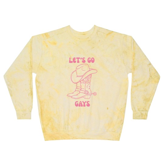 Discover Lets Go Gays Shania Twain Pride Blast Sweatshirts