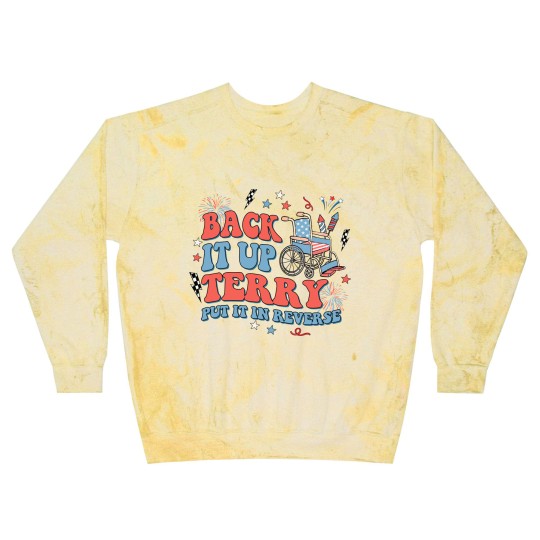 Discover Back It Up Terry Put It In Reverse Blast Sweatshirts, Fourth of July Blast Sweatshirts