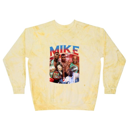 Discover Vintage Mike Tyson Iron Mike Blast Sweatshirts