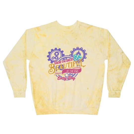 Discover There's A Great Big Beautiful Tomorrow Blast Sweatshirts, Carousel of Progress Blast Sweatshirts