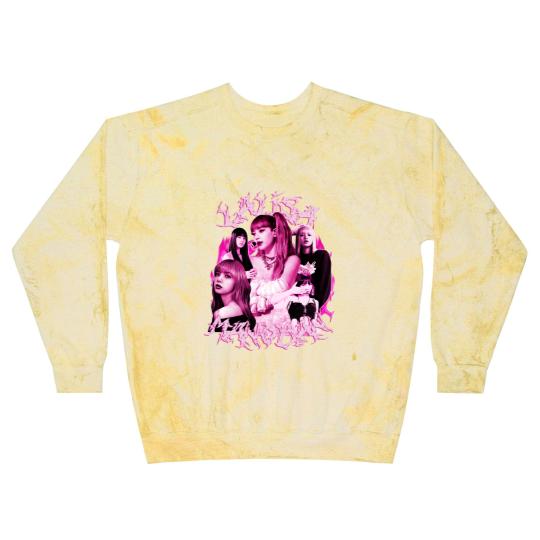 Discover Lalisa Heavy Lisa Blackpink Vintage Blast Sweatshirts, Blackpink Lalisa Manoban Merch