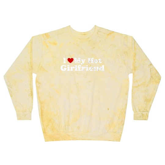 Discover I Love My Hot Girlfriend Funny Vintage Distressed Blast Sweatshirts