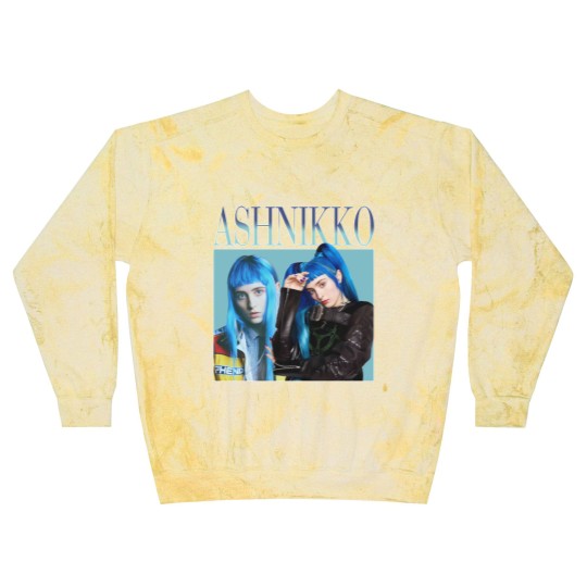Discover Ashnikko Blast Sweatshirts American Singer Pop Hip Hop Vintage Blast Sweatshirts