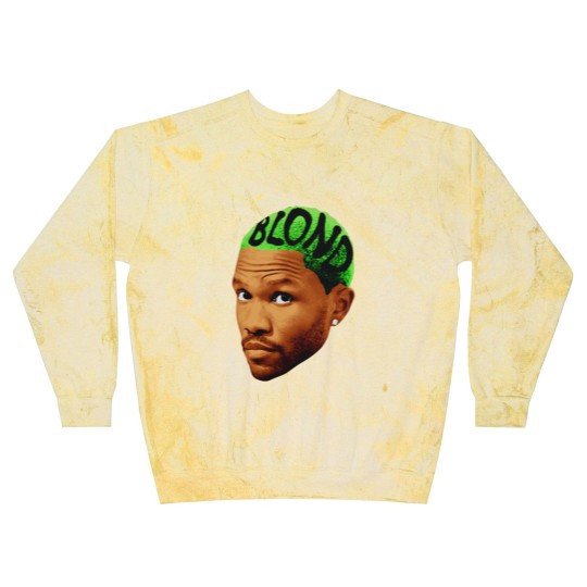 Discover FRANK OCEAN Blast Sweatshirts,  Rap Blast Sweatshirts Jumbo Face Album Cover Blast Sweatshirts