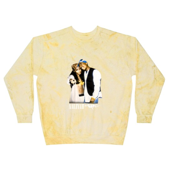 Discover Aaliyah & Tupac Blast Sweatshirts