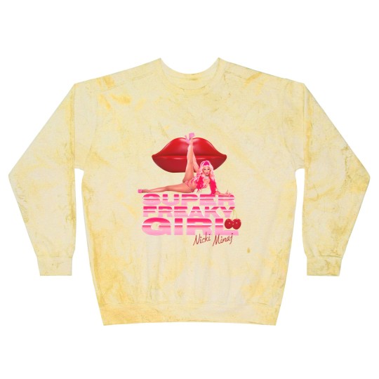 Discover Nicki Minaj Super Freaky Girl Blast Sweatshirts