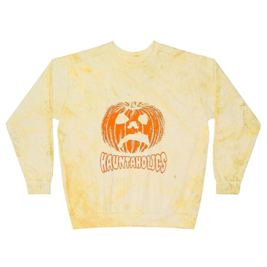 Discover Hauntaholics Haunted Mound Sematary Blast Sweatshirts