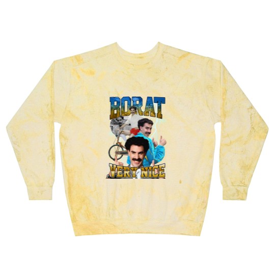 Discover Limited Borat Very Nice Vintage Blast Sweatshirts, Gift For Women and Man Unisex Blast Sweatshirts, Vintage 80s 90s Borat Fan Gift, Borat Blast Sweatshirts
