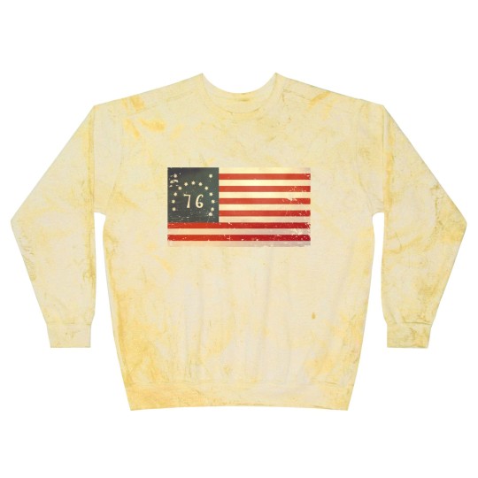 Discover USA Bennington Flag - Vintage - Usa - Blast Sweatshirts