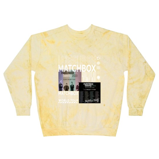 Discover Matchbox 20 Music Blast Sweatshirts, Vintage Matchbox 20 Blast Sweatshirts, Summer 2023 Tour Album