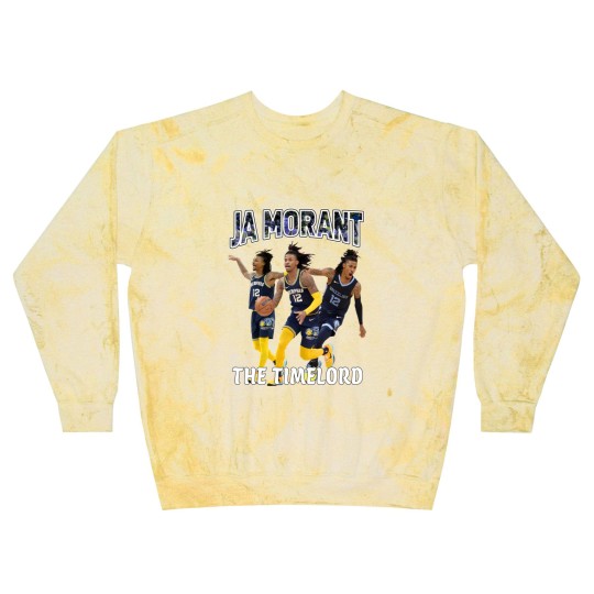 Discover The Timelord Ja Morant Memphis Grizzlies Ja Morant Blast Sweatshirts, Morant Blast Sweatshirts, Ja Morant Grizzlies