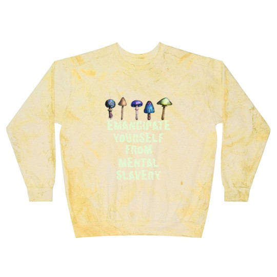 Discover Emancipate Yourself From Mental Slavery Blast Sweatshirts