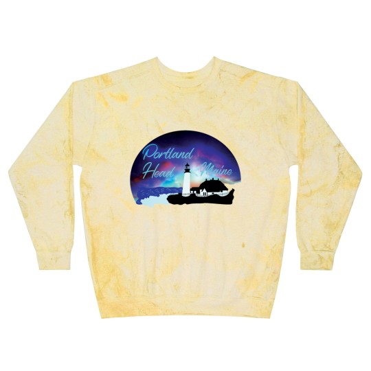 Discover Portland Head Lighthouse, Maine, Souvenir, Gift, Blast Sweatshirts