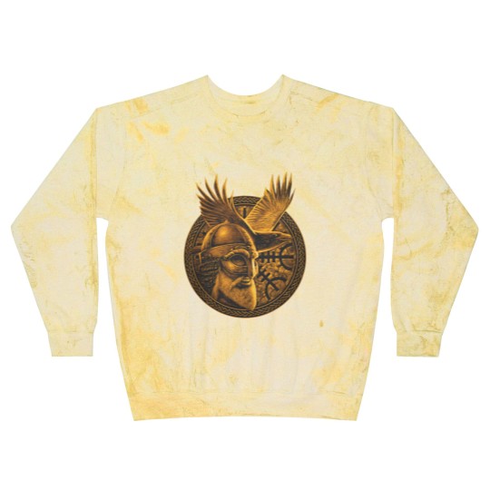 Discover Norse God ODIN & Huginn Raven Men's Blast Sweatshirts