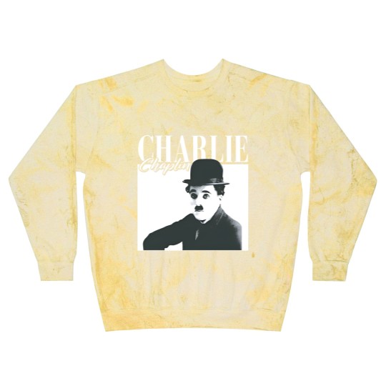 Discover Charlie Chaplin Blast Sweatshirts, The Tramp Fan Blast Sweatshirts, Charles Spencer Chaplin Vintage 90s Blast Sweatshirts