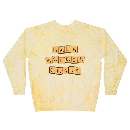 Discover half asleep chris Blast Sweatshirts