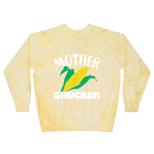 Discover Mother Shucker Mom Pun Funny Corn Farmer Mom Gift Blast Sweatshirts Blast Sweatshirts