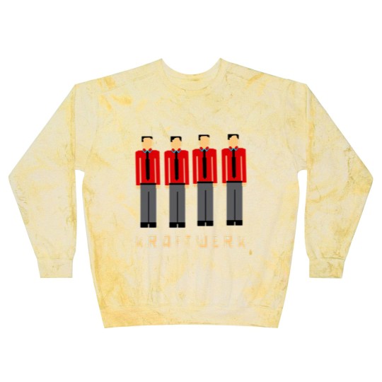 Discover Pixelated Kraftwerk Turquoise Kids Blast Sweatshirts