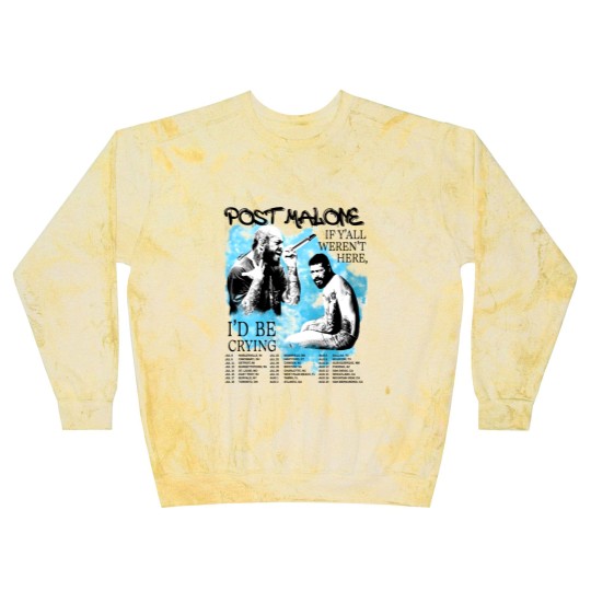 Discover Vintage Post Malone 2023 Tour Blast Sweatshirts, Post Malone Fan Blast Sweatshirts